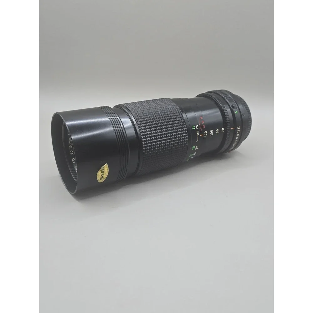Canon  FD 70-150mm f/4.5 FDn MF Telephoto Zoom Lens Tested Japan